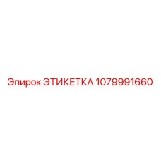 1079991660 ЭТИКЕТКА Epiroc