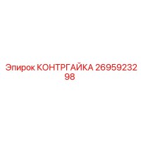 2695923298 КОНТРГАЙКА Epiroc