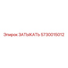 Запорный элемент ЗАТЫКАТЬ 5730015012 производитель Epiroc