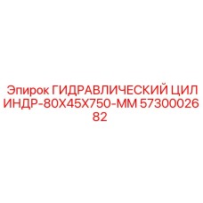 5730002682 ГИДРАВЛИЧЕСКИЙ ЦИЛИНДР-80X45X750-MM Epiroc