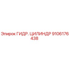 9106176438 ГИДР. ЦИЛИНДР Epiroc