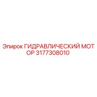 3177308010 Гидравлический мотор Epiroc