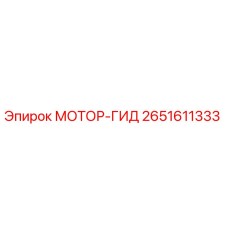 2651611333 МОТОР-ГИД Epiroc