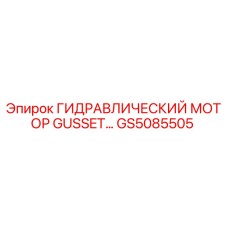 GS5085505 ГИДРАВЛИЧЕСКИЙ МОТОР GUSSET Epiroc