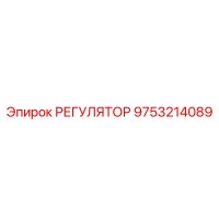 9753214089 РЕГУЛЯТОР Epiroc