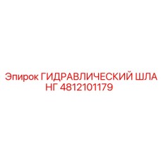 4812101179 ГИДРАВЛИЧЕСКИЙ ШЛАНГ Epiroc