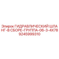 9245999310 - ГИДРАВЛИЧЕСКИЙ ШЛАНГ-В СБОРЕ-ГРУППА-06-3-4X78 - Epiroc