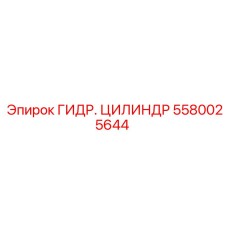 5580025644 ГИДРОЦИЛИНДР Epiroc