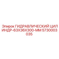 5730003035 ГИДРАВЛИЧЕСКИЙ ЦИЛИНДР-63X36X300-MM Epiroc