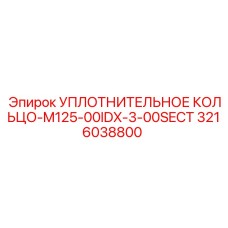 3216038800 УПЛОТНИТЕЛЬНОЕ КОЛЬЦО-M125-00IDX-3-00SECT Epiroc