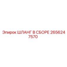 2656247570 ШЛАНГ В СБОРЕ Epiroc