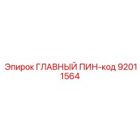 92011564 ГЛАВНЫЙ ПИН-код Epiroc
