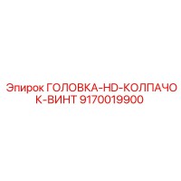 9170019900 ГОЛОВКА-HD-КОЛПАЧОК-ВИНТ Epiroc
