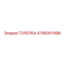 4749301996 ГОРЕЛКА Epiroc