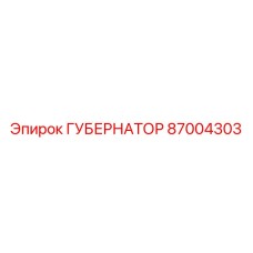 87004303 ГУБЕРНАТОР Epiroc