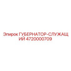4720000709 ГУБЕРНАТОР-СЛУЖАЩИЙ Epiroc
