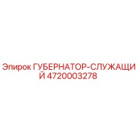 4720003278 ГУБЕРНАТОР-СЛУЖАЩИЙ Epiroc