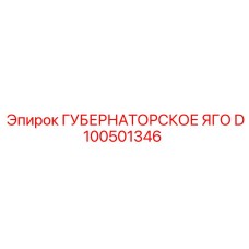 D100501346 ГУБЕРНАТОРСКОЕ ЯГО Epiroc