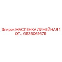 GS36061679 МАСЛЕНКА ЛИНЕЙНАЯ 1QT Epiroc
