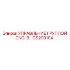 GS20010X УПРАВЛЕНИЕ ГРУППОЙ CNG-B Epiroc