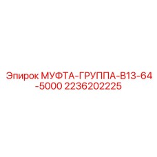 2236202225 МУФТА-ГРУППА-B13-64-5000 Epiroc