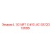 GS12013595 L 1/2 NPT X #10 JIC Epiroc