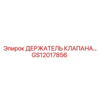 GS12017856 ДЕРЖАТЕЛЬ КЛАПАНА Epiroc