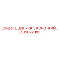 GS12022083 L ВЫПУСК 3 КОРОТКИЙ Epiroc
