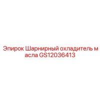 GS12036413 Шарнирный охладитель масла Epiroc