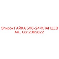 GS12062822 ГАЙКА 5/16-24 ФЛАНЦЕВАЯ Epiroc