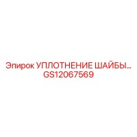 GS12067569 УПЛОТНЕНИЕ ШАЙБЫ Epiroc