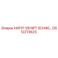 GS12213623 НИПЛ 1/8 NPT SCH40… Epiroc