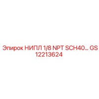 GS12213624 НИПЛ 1/8 NPT SCH40… Epiroc