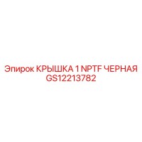 GS12213782 КРЫШКА 1 NPTF ЧЕРНАЯ Epiroc