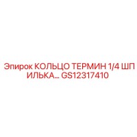 GS12317410 КОЛЬЦО ТЕРМИН 1/4 ШПИЛЬКА… Epiroc