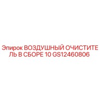 GS12460806 ВОЗДУШНЫЙ ОЧИСТИТЕЛЬ В СБОРЕ 10 Epiroc