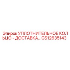 GS12635143 УПЛОТНИТЕЛЬНОЕ КОЛЬЦО Epiroc