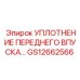 GS12662566 УПЛОТНЕНИЕ ПЕРЕДНЕГО ВПУСКА Epiroc (Эпирок)