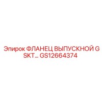 GS12664374 ФЛАНЕЦ ВЫПУСКНОЙ GSKT Epiroc