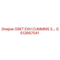 GS12667041 GSKT EXH CUMMINS 3.0L Epiroc