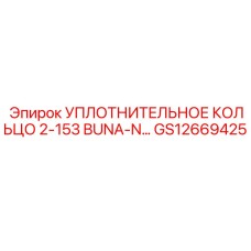 GS12669425 УПЛОТНИТЕЛЬНОЕ КОЛЬЦО 2-153 BUNA-N Epiroc