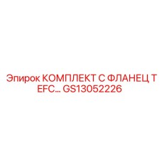 GS13052226 КОМПЛЕКТ C ФЛАНЕЦ TEFC Epiroc