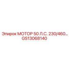 GS13068140 МОТОР 50 Л.С. 230/460 Эпирок (Epiroc)