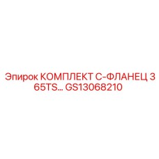 GS13068210 КОМПЛЕКТ С-ФЛАНЕЦ 365TS Epiroc