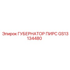 GS13134480 ГУБЕРНАТОР ПИРС (Epiroc)