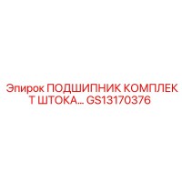 GS13170376 ПОДШИПНИК КОМПЛЕКТ ШТОКА Epiroc
