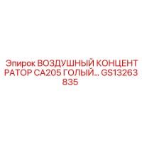 GS13263835 ВОЗДУШНЫЙ КОНЦЕНТРАТОР CA205 ГОЛЫЙ Epiroc
