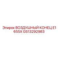 GS13292983 ВОЗДУШНЫЙ КОНЕЦ E1655X Epiroc