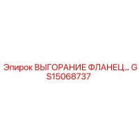 GS15068737 ВЫГОРАНИЕ ФЛАНЕЦ Epiroc