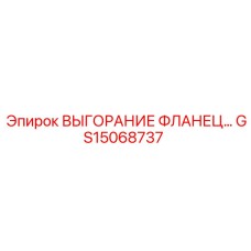 GS15068737 ВЫГОРАНИЕ ФЛАНЕЦ Epiroc